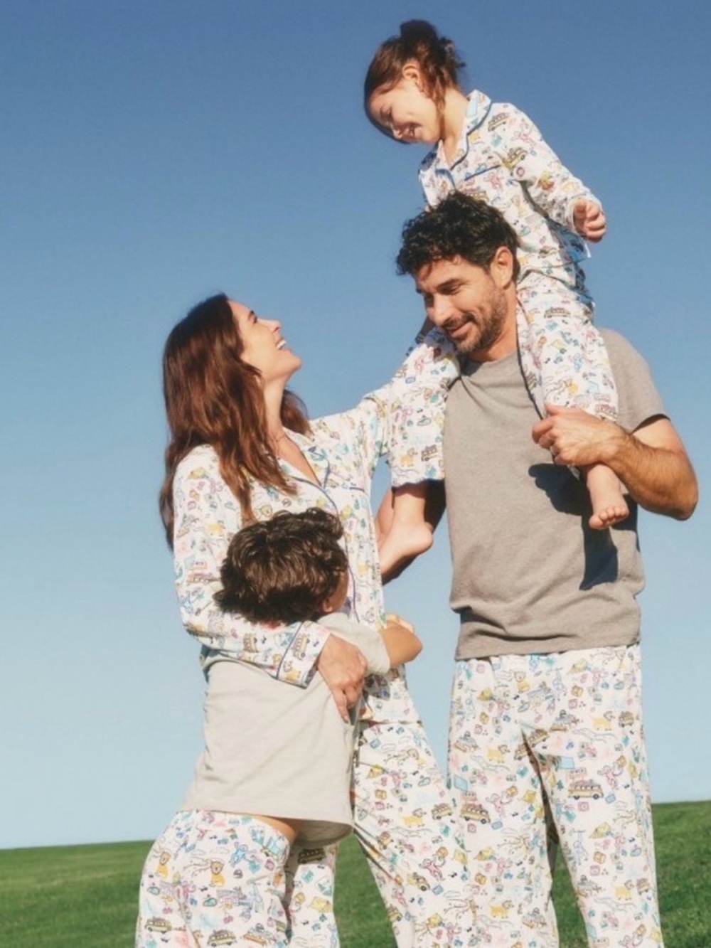 Roller Rabbit Target Pajama Set NWT Roadtrip Print Cotton Long XL - Picture 4 of 5